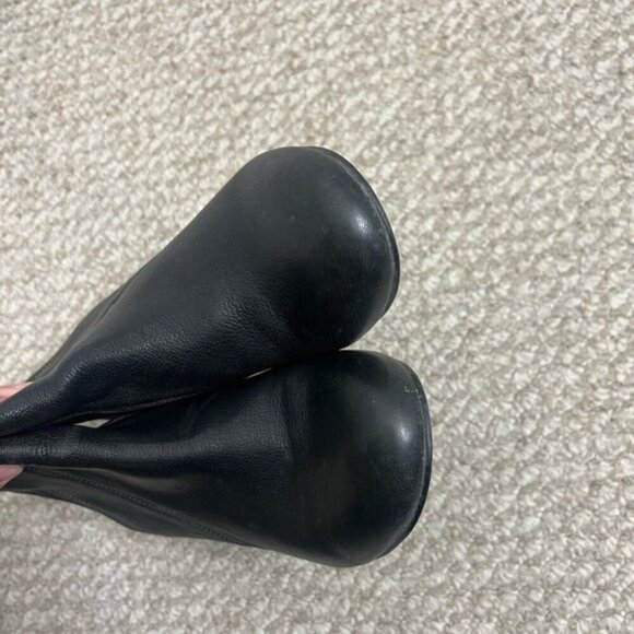 Gentle Souls Black Ankle Booties with Chunky Heel size 8.5 - Picture 9 of 10